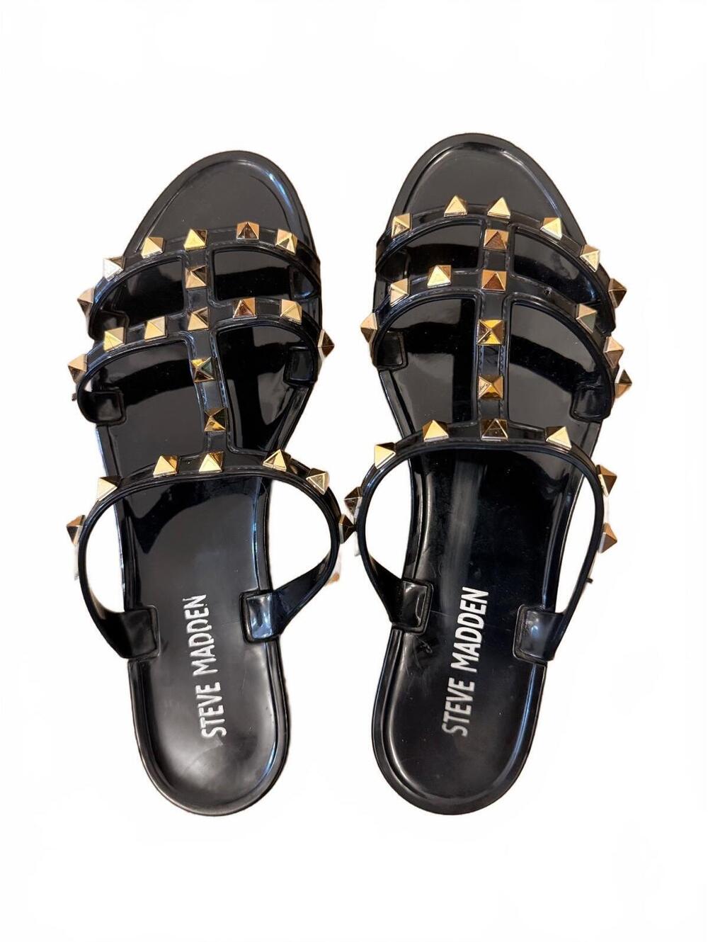 Steve Madden Studded Jelly Sandals